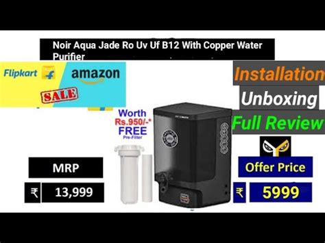 Noir Aqua Jade Ro Water Purifier Best Water Purifier In India 2022