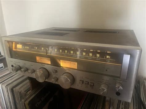 Vintage Sansui G Stereo Am Fm Record Receiver Works Sounds