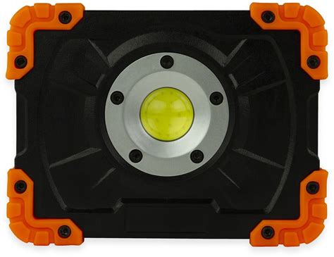 Lumen Cob Led Rechargeable Magnetic Worklight Floodlight With Power