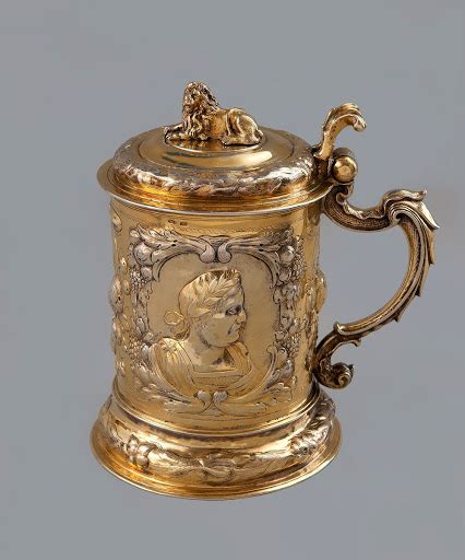 Tankard With Portraits Of King Jan III And Queen Marie Casimire