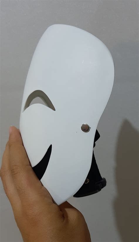 Black Bullet Anime Kagetane Hiruko Mask Handmade For Cosplay Etsy