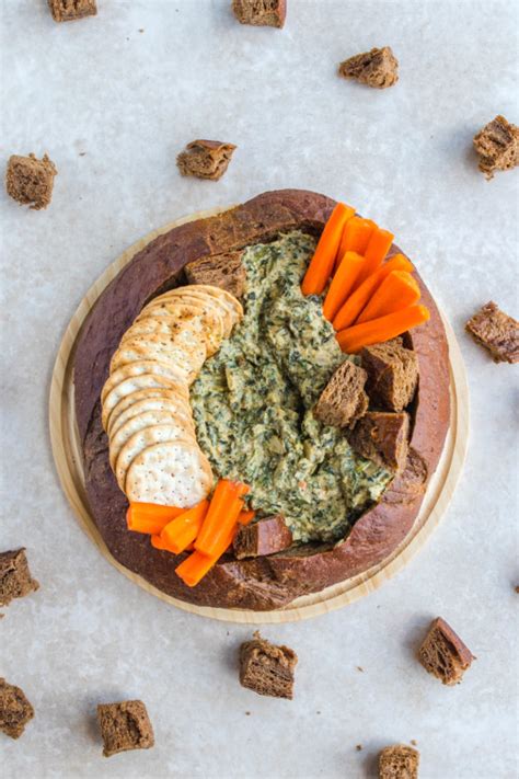 The Best Ever Homemade Vegan Spinach Dip From My Bowl