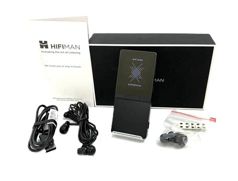 HIFIMAN ハイファイマン SuperMini スーパーミニ 薄型 ハイレゾプレーヤー ポータブルオーディオ 43908TS2 本体