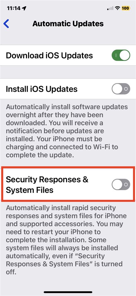 How To Disable Rapid Response Updates On Iphone Ipad