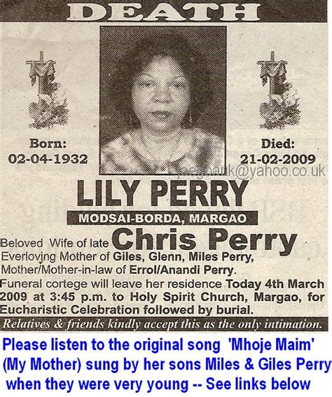 Lily Perry Beloved Wife Of Late Chris Perry Flickr Photo Sharing