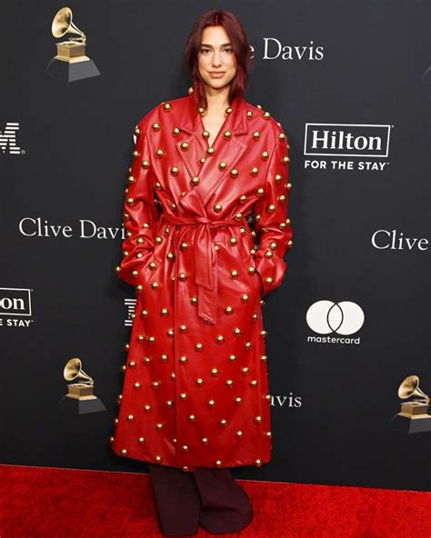 Dua Lipa At Clive Davis Pre Grammy Gala In Los Angeles