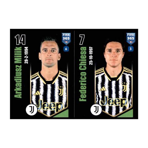 Sticker 320 Arkadiusz Milikfederico Chiesa 039