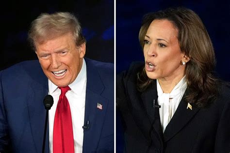 The Mics Were Muted During The Debate Heres What Harris And Trump Said