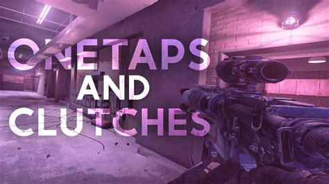 Crazy One Taps And Clutches Rainbow Six Siege YouTube