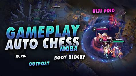 Bocoran Gameplay DotA 2 Mobile Auto Chess MOBA Courier Outpost