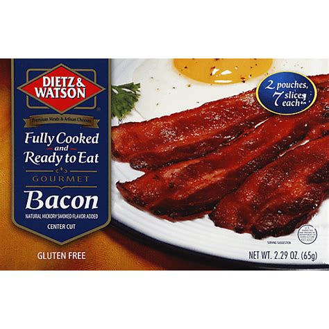 Dietzandwatson Fully Cooked Gourmet Bacon Bacon Wynn S Market