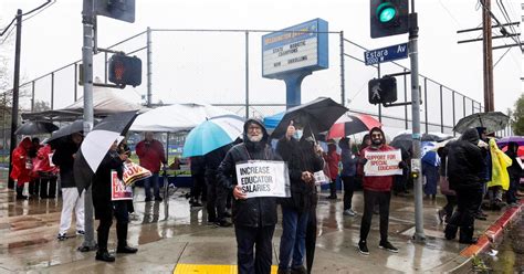 Los Angeles cancels school as workers launch 3-day strike | Reuters