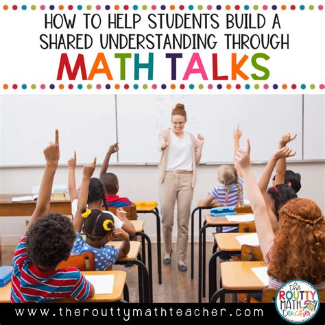 What Is Math Talk The Routty Math Teacher