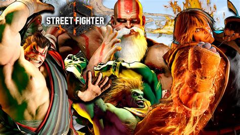 Street Fighter 6 New Characters Gameplay Breakdown Ken Blanka E