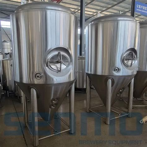 Conical 1500L Conical Beer Fermenter For Microbrewery Senmo Machinery