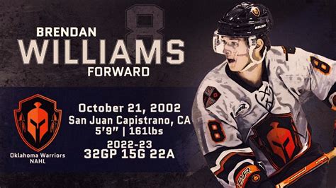 Brendan Williams Highlights Oklahoma Warriors Nahl