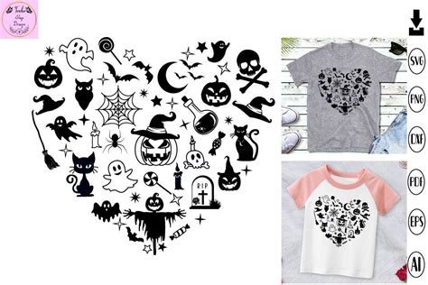 Halloween Heart Svg Halloween Svg Graphic By Tadashop Design · Creative