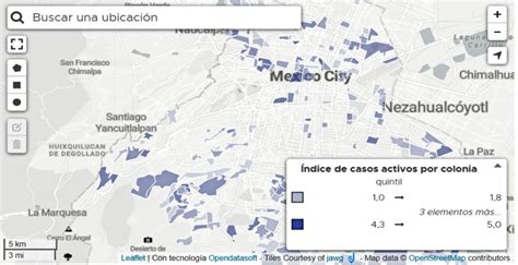 Gobierno Capitalino Presenta Mapa Interactivo De Casos De Covid 19 Por