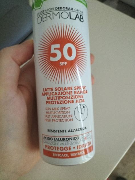 DermoLab Latte Solare Spray SPF 50 150 Ml INCI Beauty