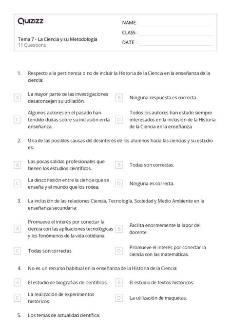 50 Ciencias De La Vida Hojas De Trabajo Para Grado 1 En Quizizz Gratis E Imprimible