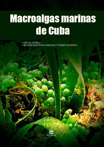 Librería Virtual Cuba Comprar online Macroalgas marinas de Cuba