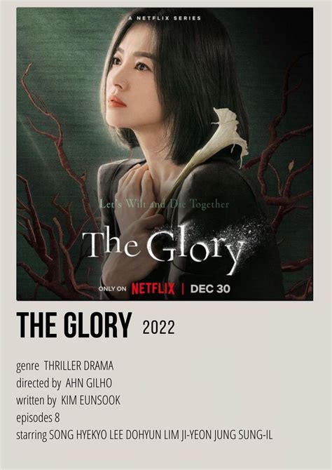 The Glory Minimalist Poster Kdrama Korean Drama Movies Drama Tv Shows