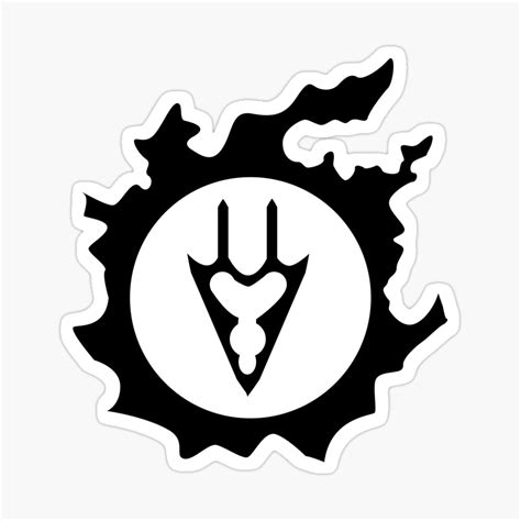 Final Fantasy Xiv Ffxiv Appliqued Dragoon Job Symbol Black Canvas