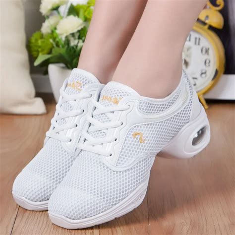 Dance Shoes Women Jazz Hip Hop Shoes Salsa Sneakers for Woman Feature ...