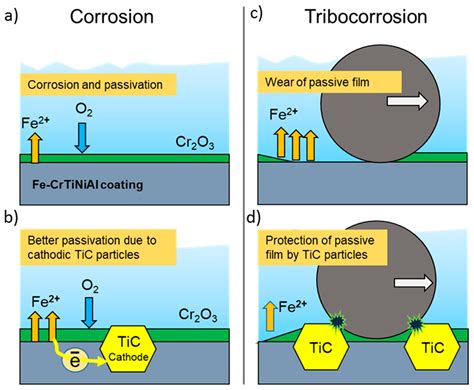 Coatings Free Full Text Influence Of Tic Addition On Corrosion And