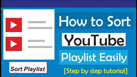 How To Sort Youtube Playlist Sort By Date Most Popular Newest