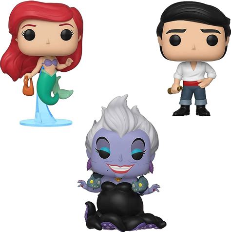 Funko Pop! The Little Mermaid Ursula With Eels Metallic #568 The ...