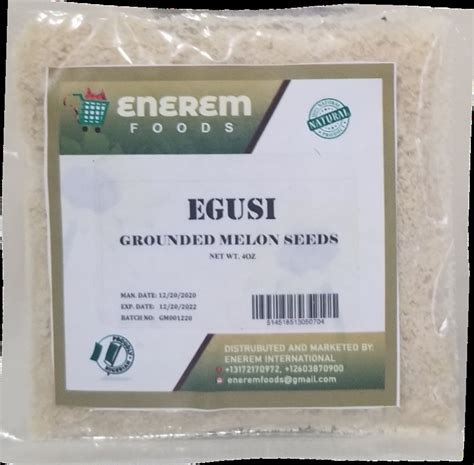 Egusi Ground Melon Seeds Agushie Nigerian Egusi Etsy