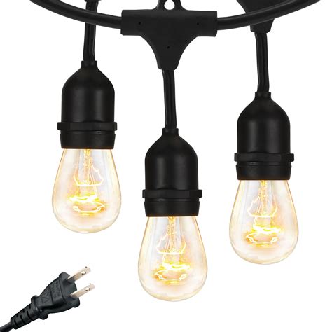 Brightech Ambience Pro Outdoor String Lights Commercial Grade