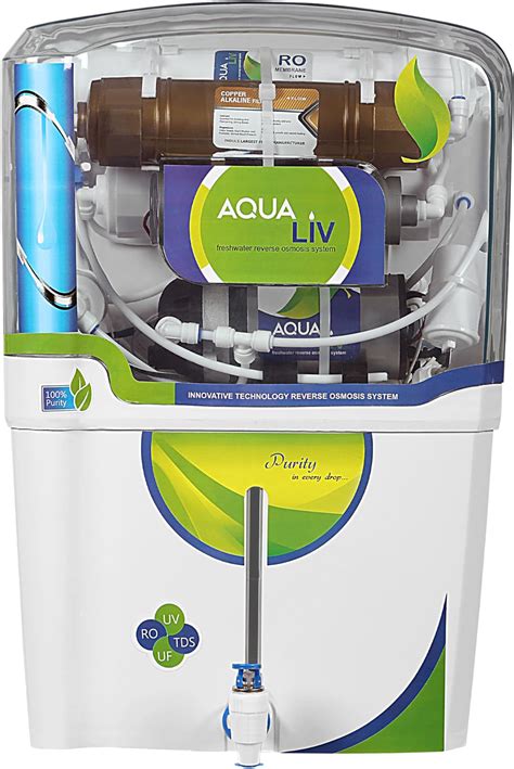 Ruiquan Aqua Liv Ro Water Purifier L Ro Uf Uv Copper Bio Alkaline