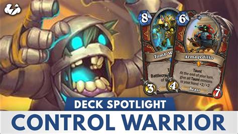 CONTROL WARRIOR DECK SPOTLIGHT Tempo Storm Hearthstone Saviors Of