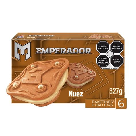 Galletas Gamesa Emperador Tipo S Ndwich Sabor Nuez G Walmart