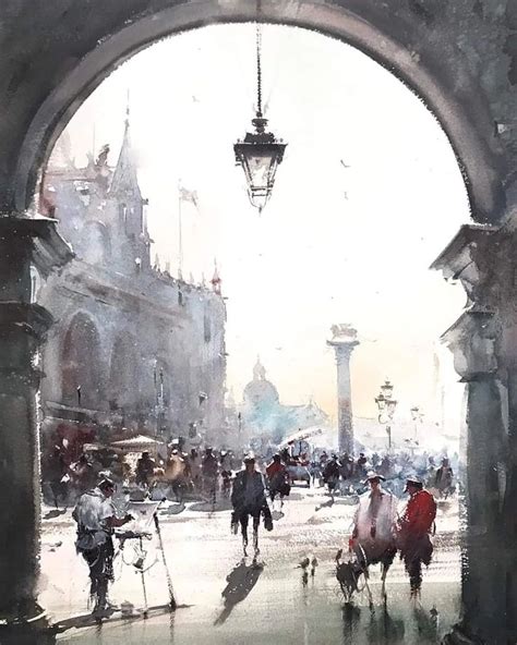 Watercolor In Love On Instagram Dusan Djukaric Serbia Art Arte