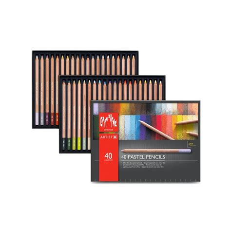 Caran Dache Professional Pastel Pencils Box Of 40