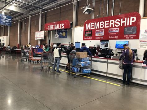 Costco Wholesale Shopping Club Editorial Stock Image Image Of