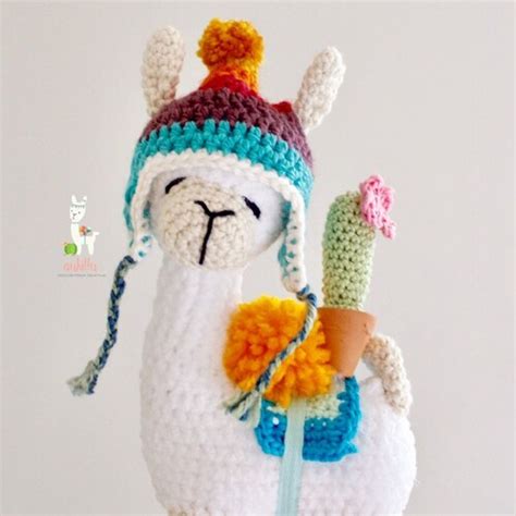 Louisa Llama Crochet Amigurumi PDF Pattern Etsy