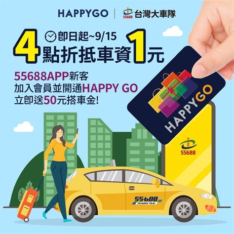 55688 App開通綁定hg！現賺50元搭車金卡友好康happygo快樂購