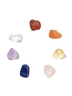 Kit Chakras Piedras Naturales Biocristal Armon A Integral