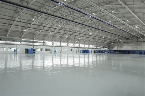 Aircraft Hangar Floor Refurbishment Work From Hightown Group