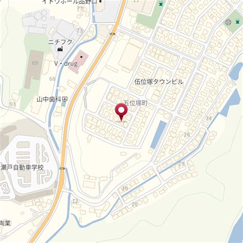 愛知県瀬戸市五位塚町11－575 の地図 Mapfan