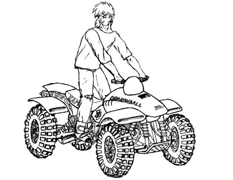 Quad ATV 143194 Transportation Free Printable Coloring Pages