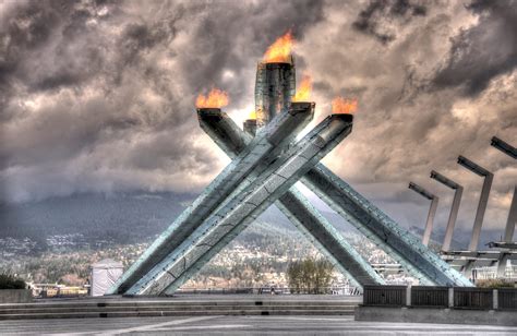 The Olympic Cauldron in Vancouver - Duncan.co