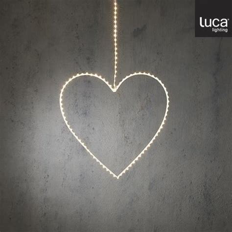 Luca Lighting Hart Hangend Met Klassiek Witte LED Verlichting H108 X