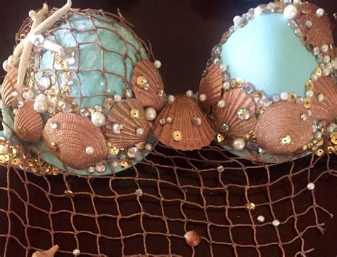 Sea Shell Mermaid Bra Etsy