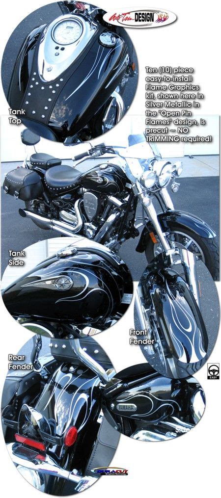 Custom Graphic Kits For Yamaha Road Star Motorcycles