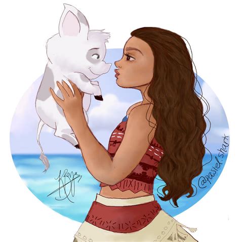 Moana and Pua by pastelshark1103 on DeviantArt